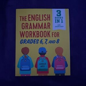 Sixth, seventh, and eighth grade English work book